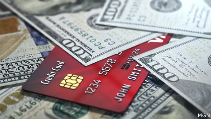 Person comparing credit card offers?>